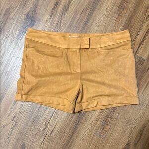 Eva Mendes for New York & Company High Waist Tan Shorts